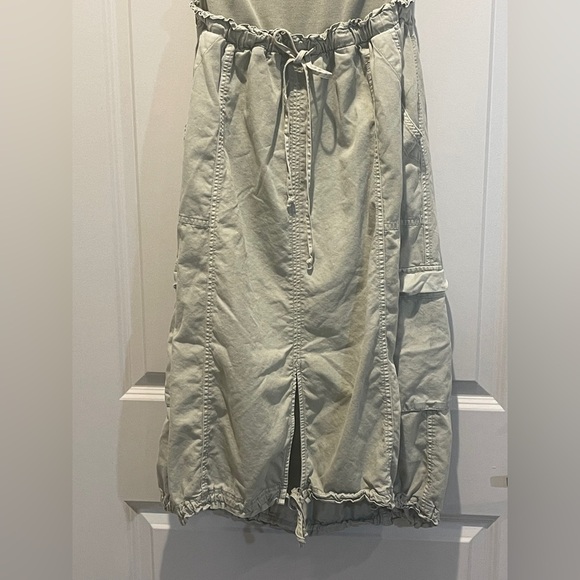 Daily Practice by Anthropologie Moss Tank Twofer Cargo Midi Dress M - Picture 4 of 8